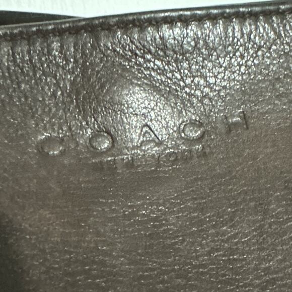 Coach L8E 4181 Lexington women's shoulder bag. Black vintage 90s - Picture 5 of 14